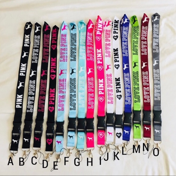LOVE PINK Lanyard 💙 - Picture 1 of 2